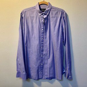 Men's Medium John Varvatos Button Down Shirt  (15 1/2, 34)